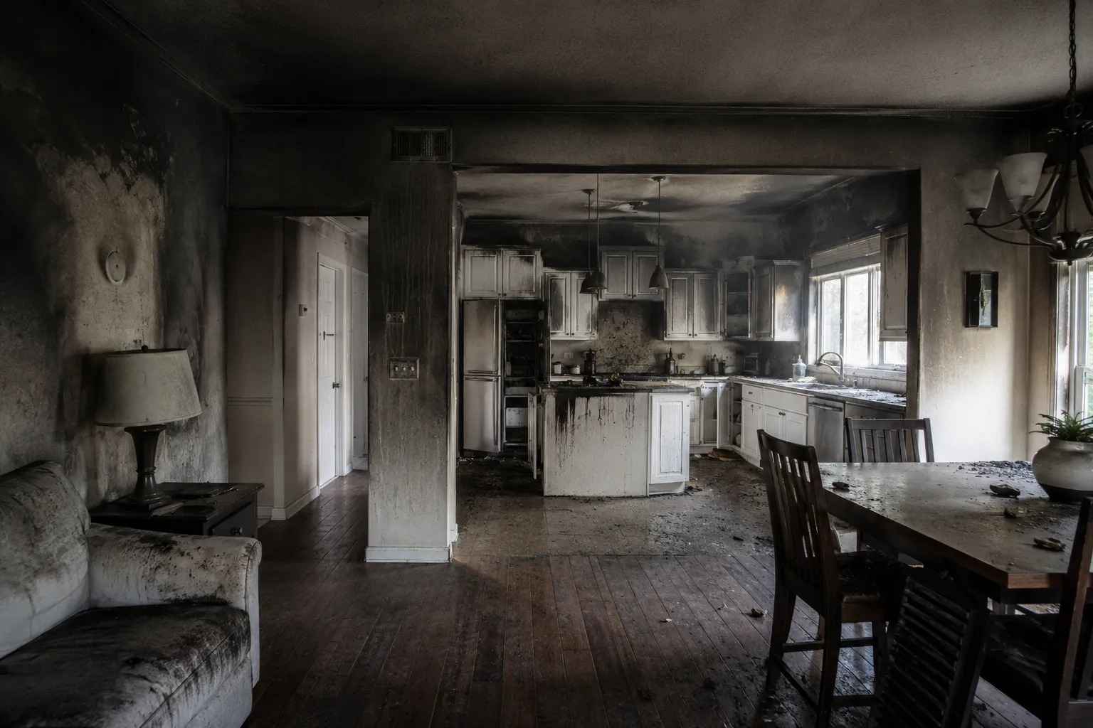 Fire & Smoke Damage Restoration