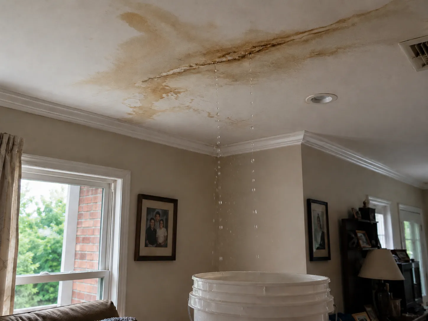 Roof Leak & Ceiling Water Damage — Marion, Sumter & Lake Counties